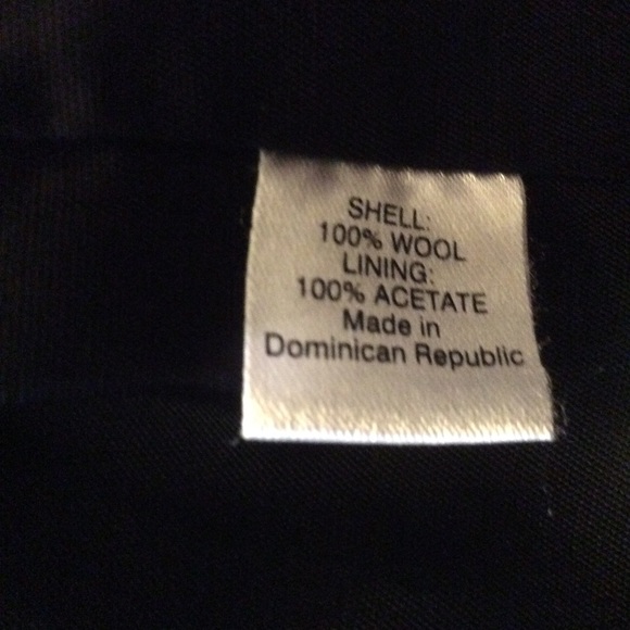 Saks 5th Avenue Black Wool Coat Sz 10 - Picture 7 of 9